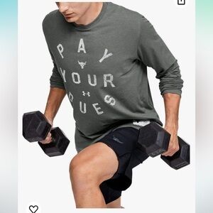 Under armour project rock‎ pay your dues long sleeve tee small